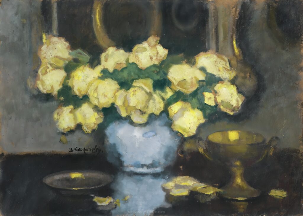 8p阿方斯·卡尔皮斯基油画作品高清打印素材二-乙霏美术素材网