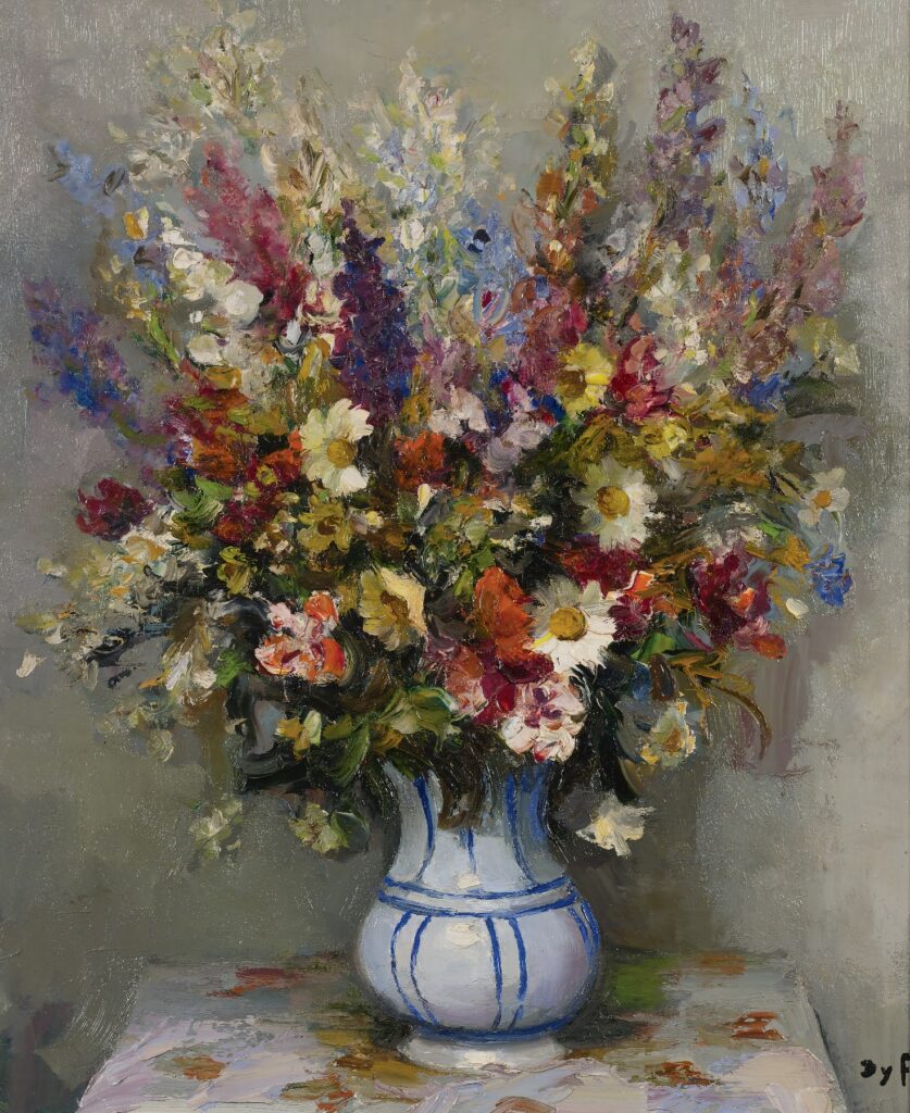 009Marcel Dyf - Bouquet with Delphinium, 1950_063606
