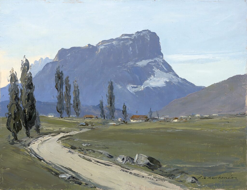 11p查尔斯·亨利·康坦辛风景油画素材高清打印图下-乙霏美术素材网