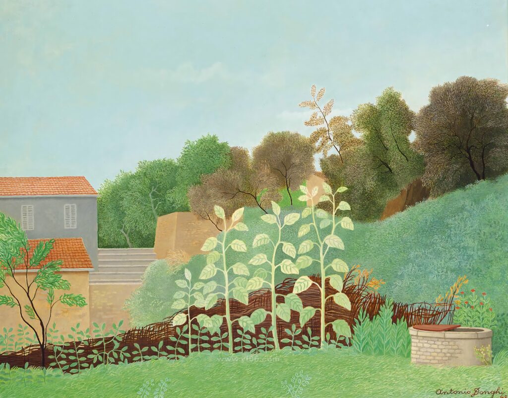 10p安东尼奥东希Antonio Donghi油画高清素材下载-乙霏美术素材网