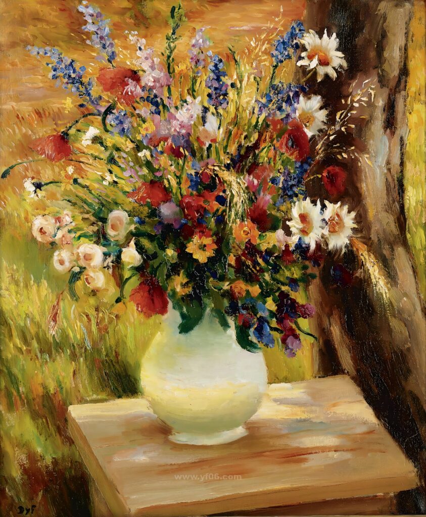 014Marcel Dyf - The Vase with Field`s Flowers, 1950_063506