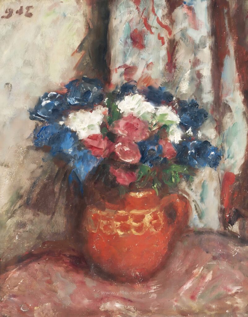 016-Букет в красном горшке (Bouquet dans un pot rouge)_032054