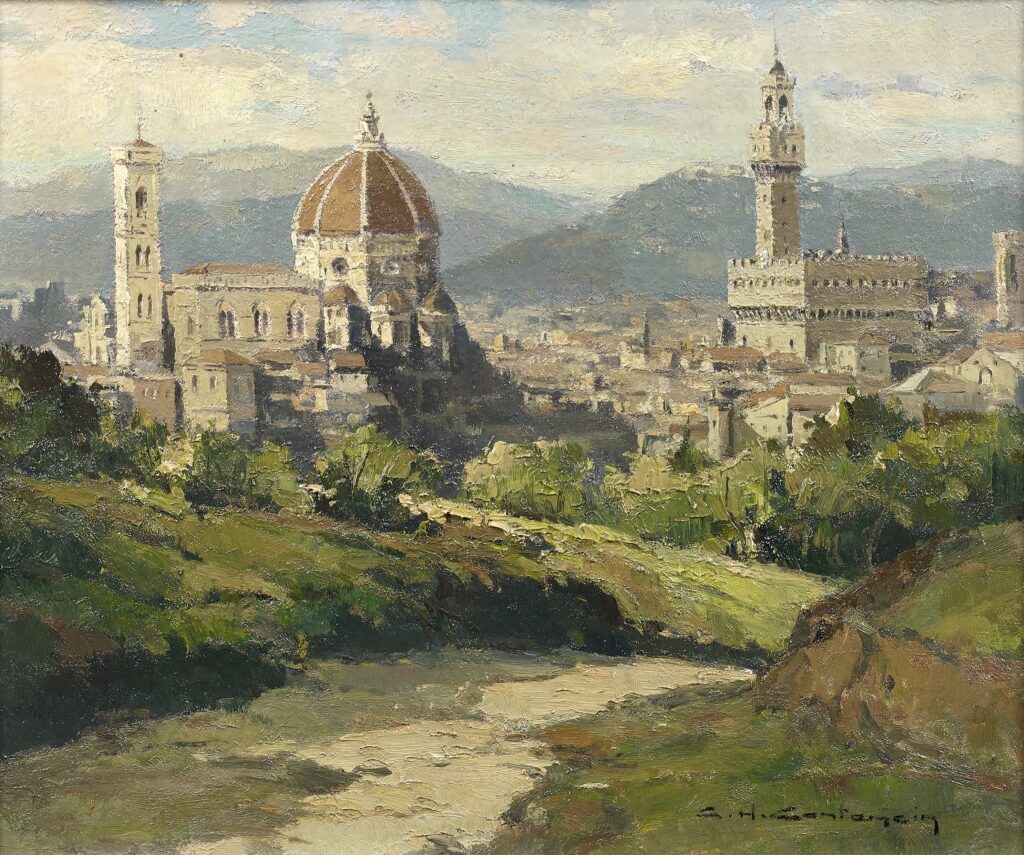 11p查尔斯·亨利·康坦辛风景油画素材高清打印图一-乙霏美术素材网