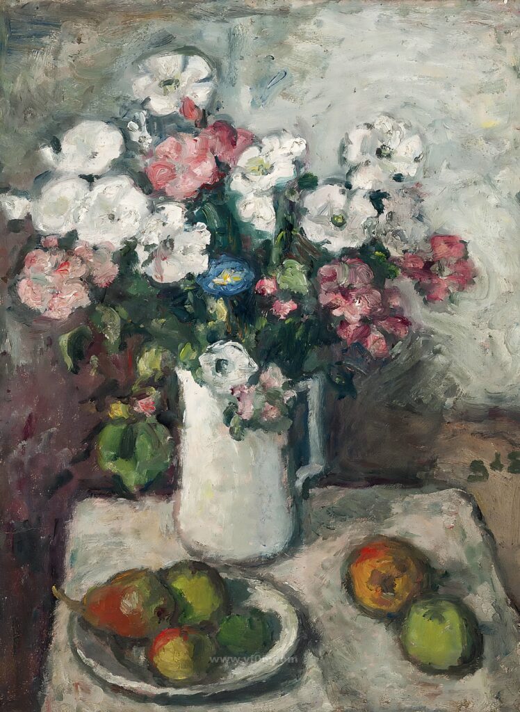 019-Натюрморт (Nature morte) бумага на холсте, масло__032031