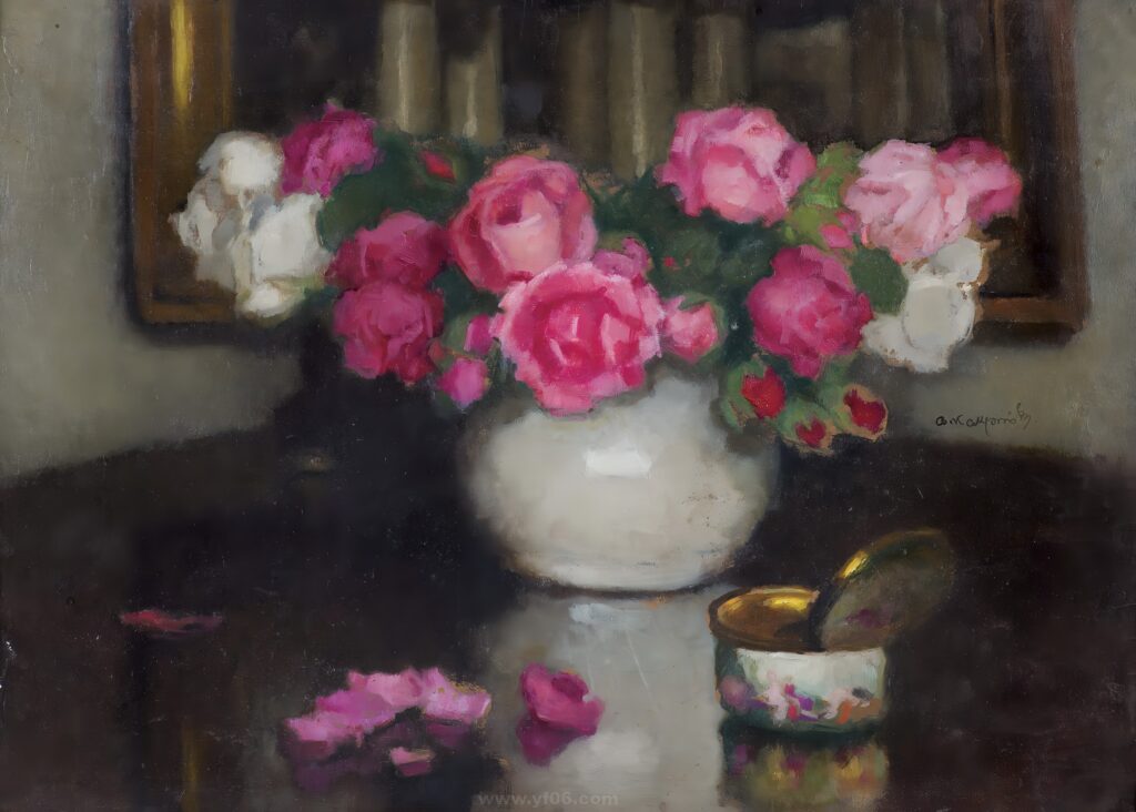 7p阿方斯·卡尔皮斯基油画作品高清打印素材三-乙霏美术素材网