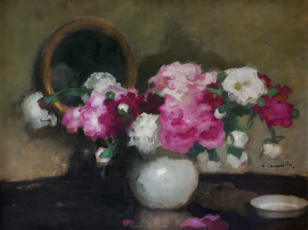 7p阿方斯·卡尔皮斯基油画作品高清打印素材三-乙霏美术素材网