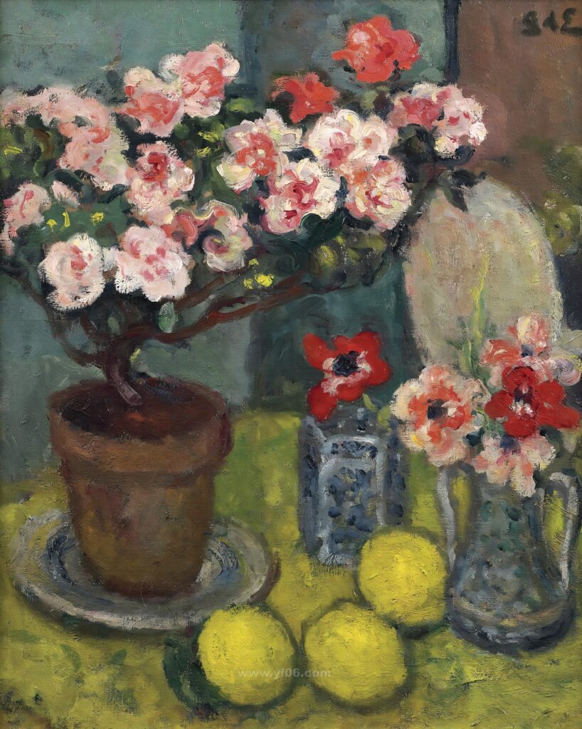 023-Georges d' Espagnat - Still Life with Three Lemons, 1908_031953