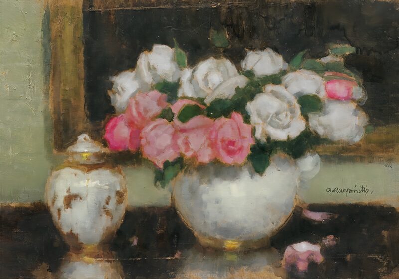 8p阿方斯·卡尔皮斯基油画作品高清打印素材五-乙霏美术素材网