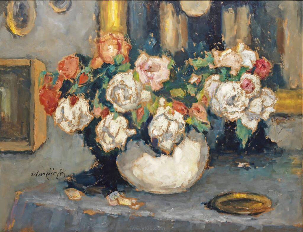 7p阿方斯·卡尔皮斯基油画作品高清打印素材四-乙霏美术素材网