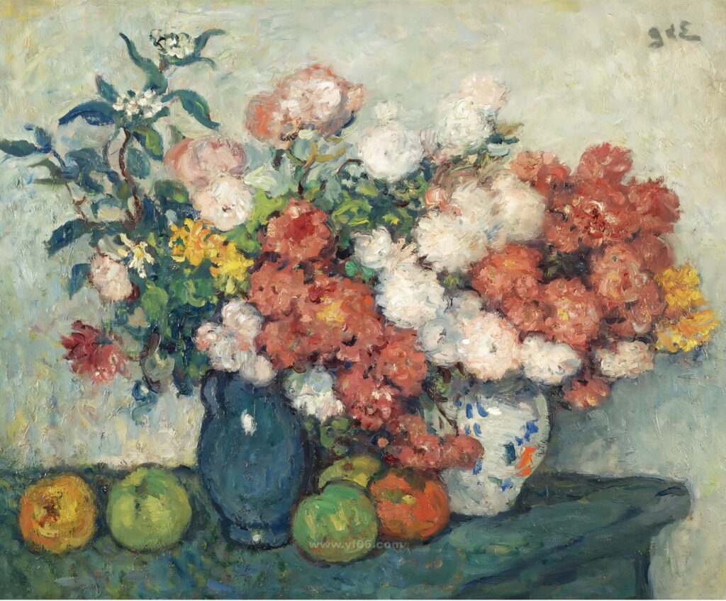 038-Georges d' Espagnat - Still Life with Flowers,1898_031606