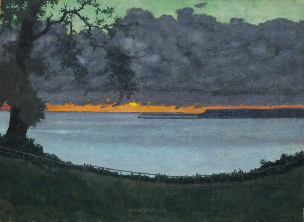 055-felix_vallotton_coucher_de_soleil_a_grace_ciel_orange_et_vert_1918093443_042543