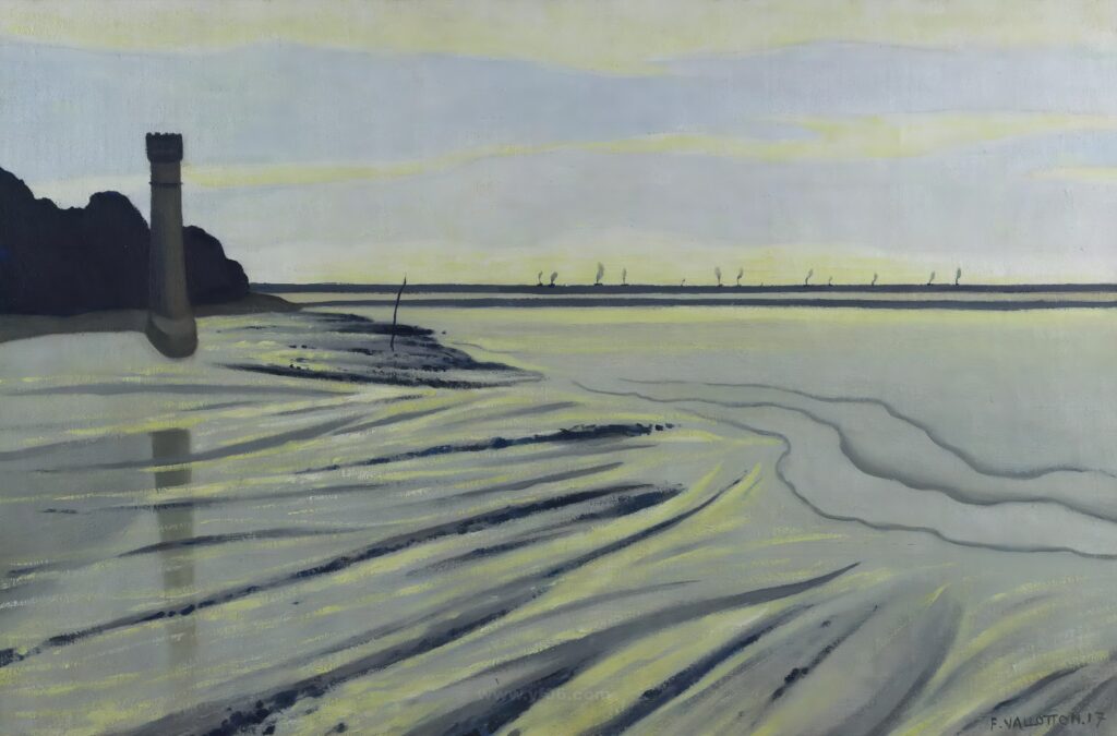 058-Félix Vallotton, Vases de Honfleur (Mudflats at Honfleur)_042515
