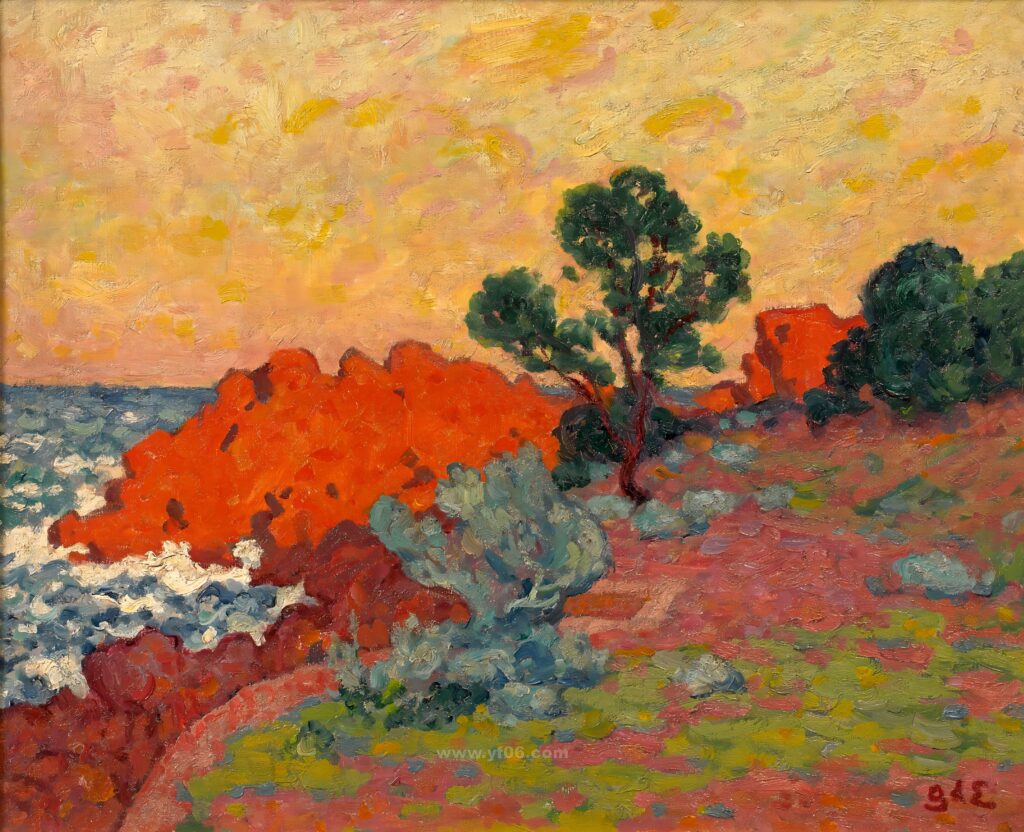 19p乔治·迪斯班尼特油画作品高清打印素材下载风景人物下-乙霏美术素材网