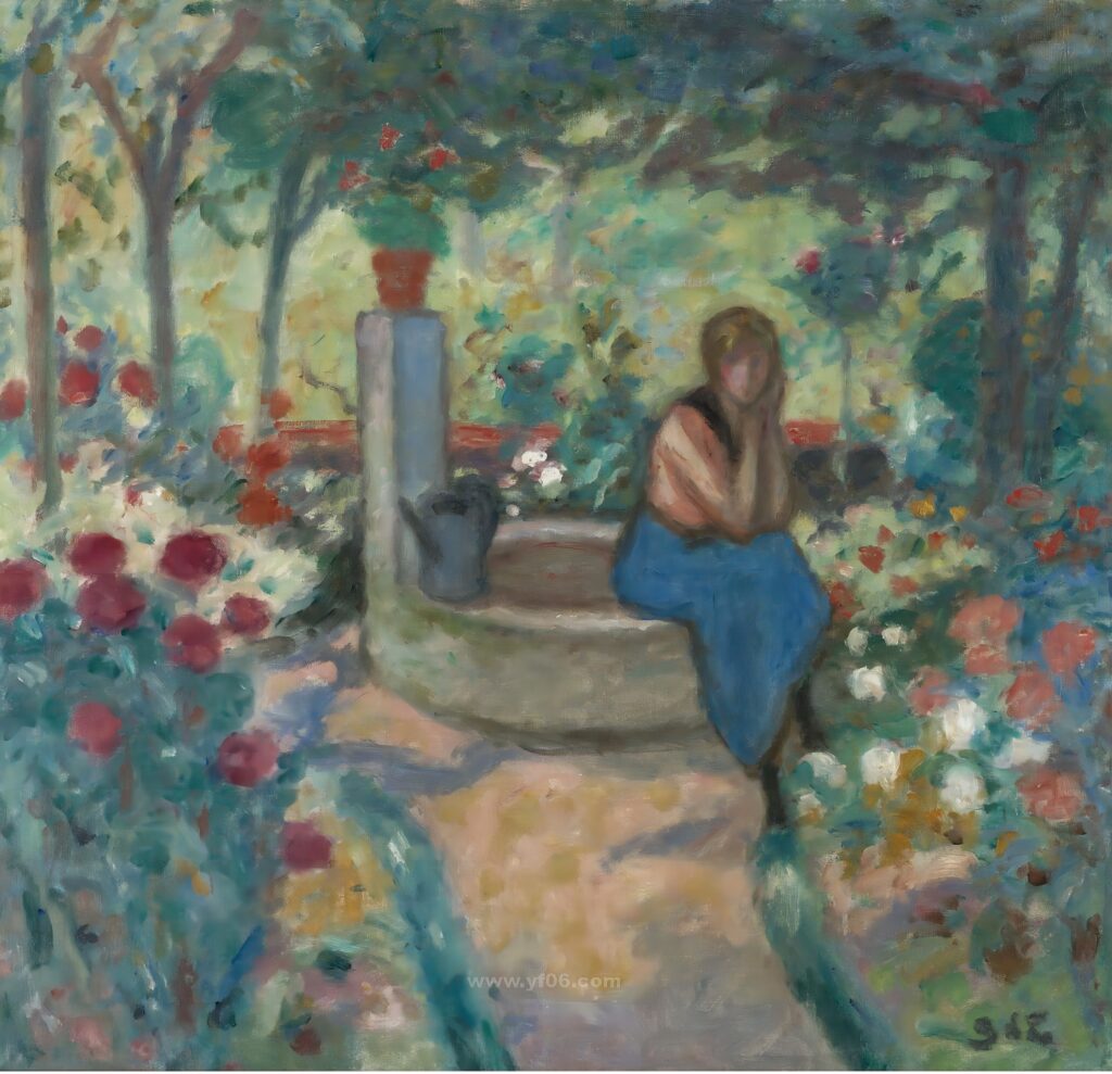 064-Georges d' Espagnat - Young Girl near the Well_031211