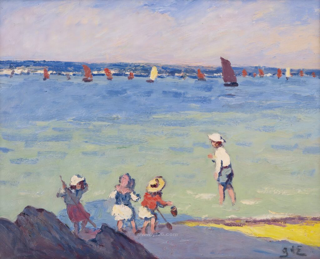 073-1901 (ок)_Купание детей (Bain Des Enfants)_031053