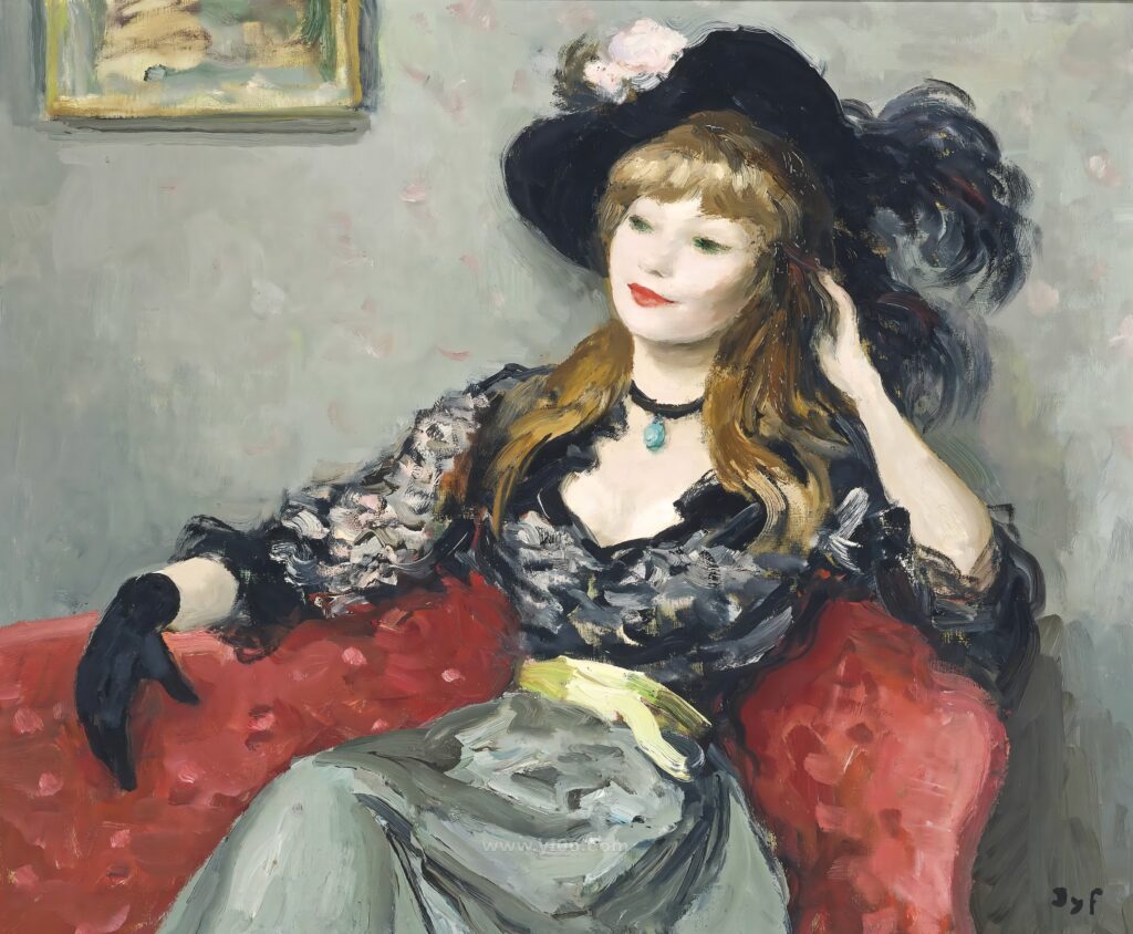 8p马塞尔·戴夫鲜花静物油画打印素材图九-乙霏美术素材网