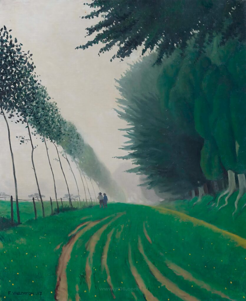 092-Effet de brume, Honfleur, 1917', Felix Vallotton, 1917 [2610 x 3200]_041748