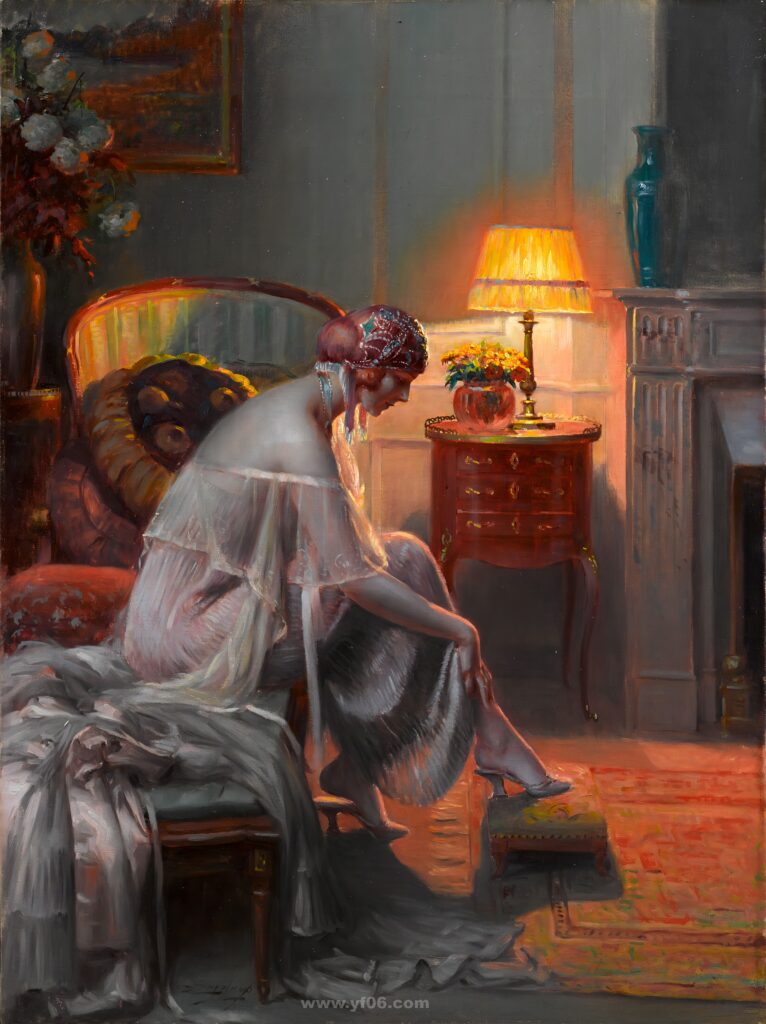 17p德尔芬恩霍拉斯油画人物高清微喷素材下载一-乙霏美术素材网