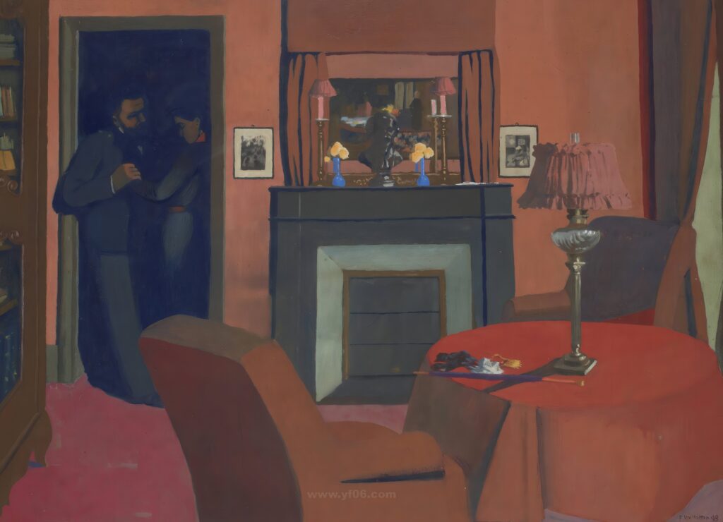 119-La chambre rouge (The Red Room) - Musée cantonal des Beaux-Arts_041315