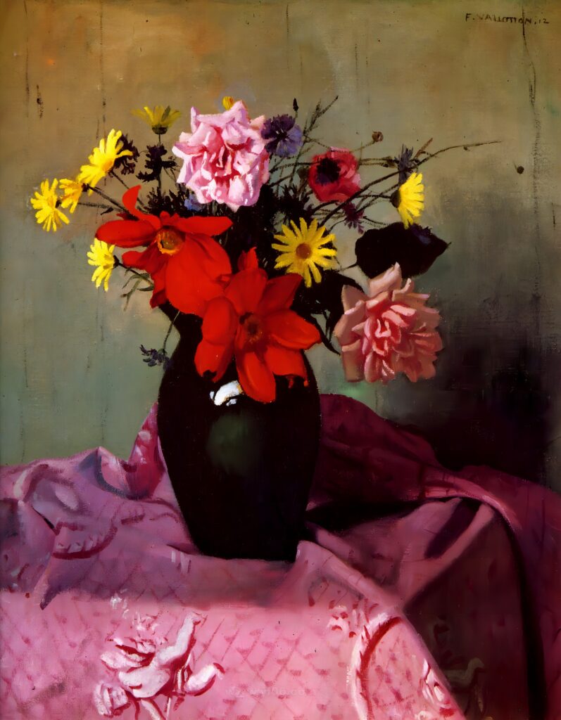 130-Félix Vallotton Pinks and daisies or Pinks and dahlias, 1912_041026