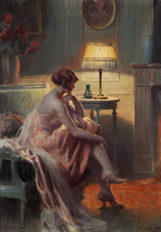 17p德尔芬恩霍拉斯油画人物高清微喷素材下载二-乙霏美术素材网