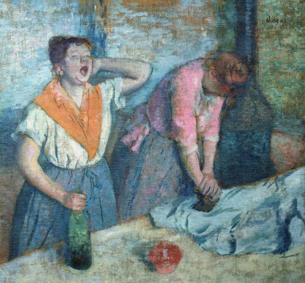 1884 Edgar Degas Les Repasseuses