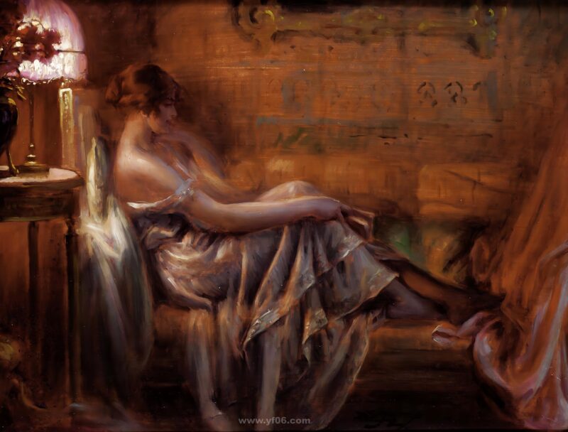 17p德尔芬恩霍拉斯油画人物高清微喷素材下载三-乙霏美术素材网