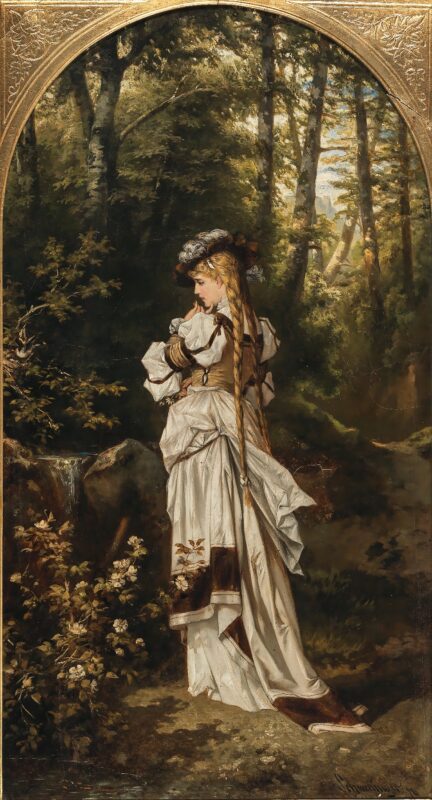 5p卡尔·施维宁格高清油画打印素材下载四-乙霏美术素材网