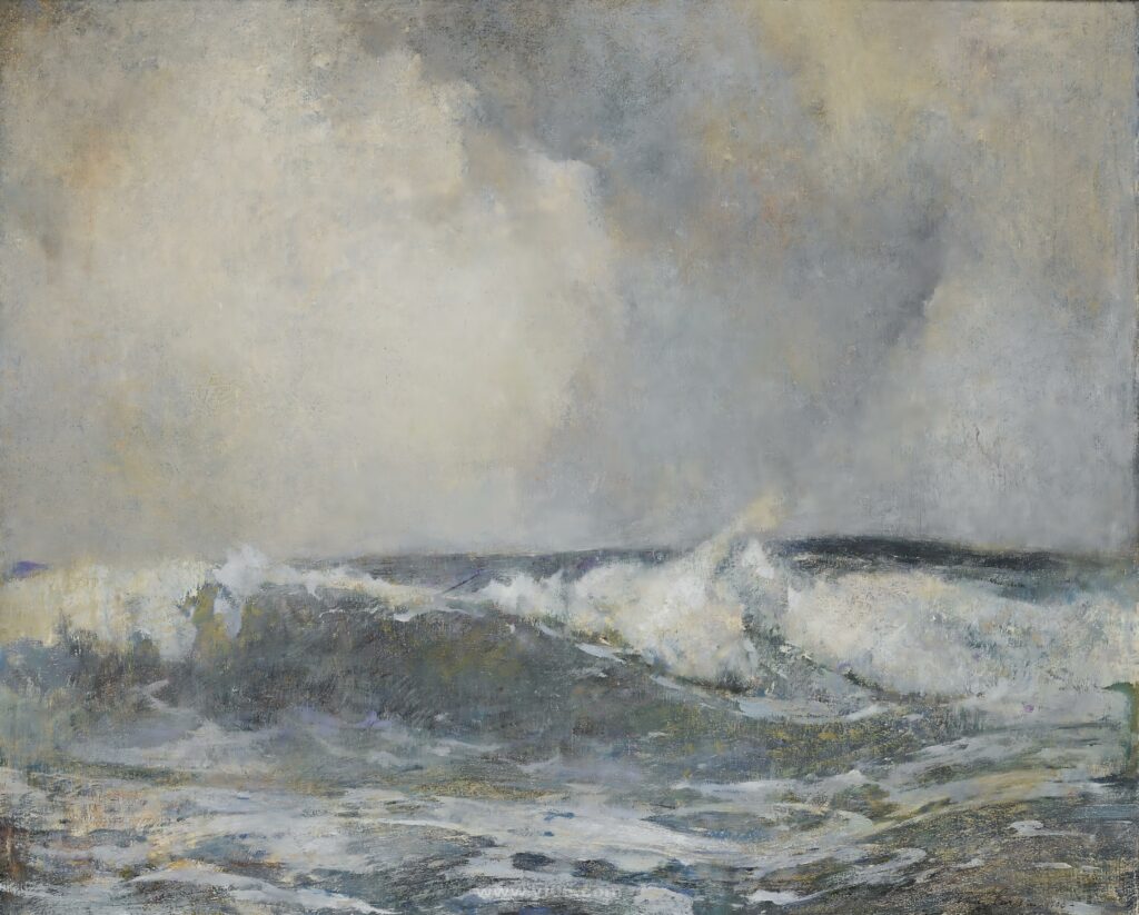 11p埃米尔卡尔森油画高清打印素材风景和人物画-乙霏美术素材网