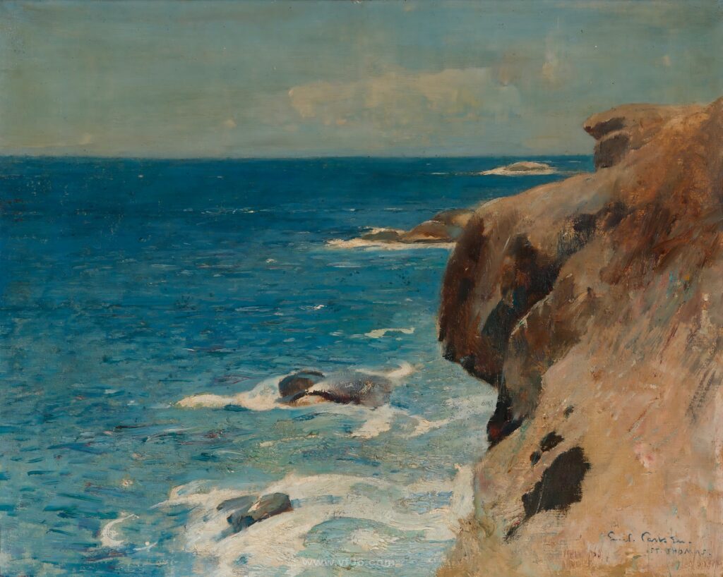 14p埃米尔卡尔森油画高清打印素材风景画-乙霏美术素材网