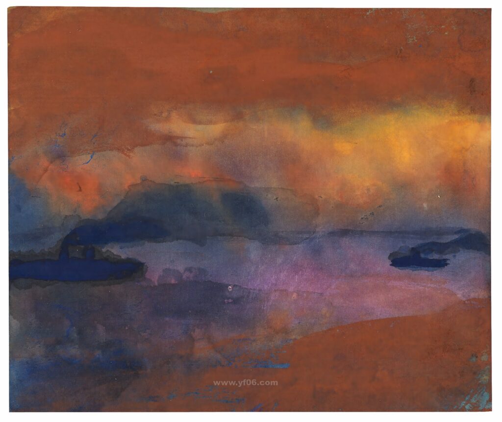 EMIL NOLDE-Dampfer auf See, Vor 1938_030049