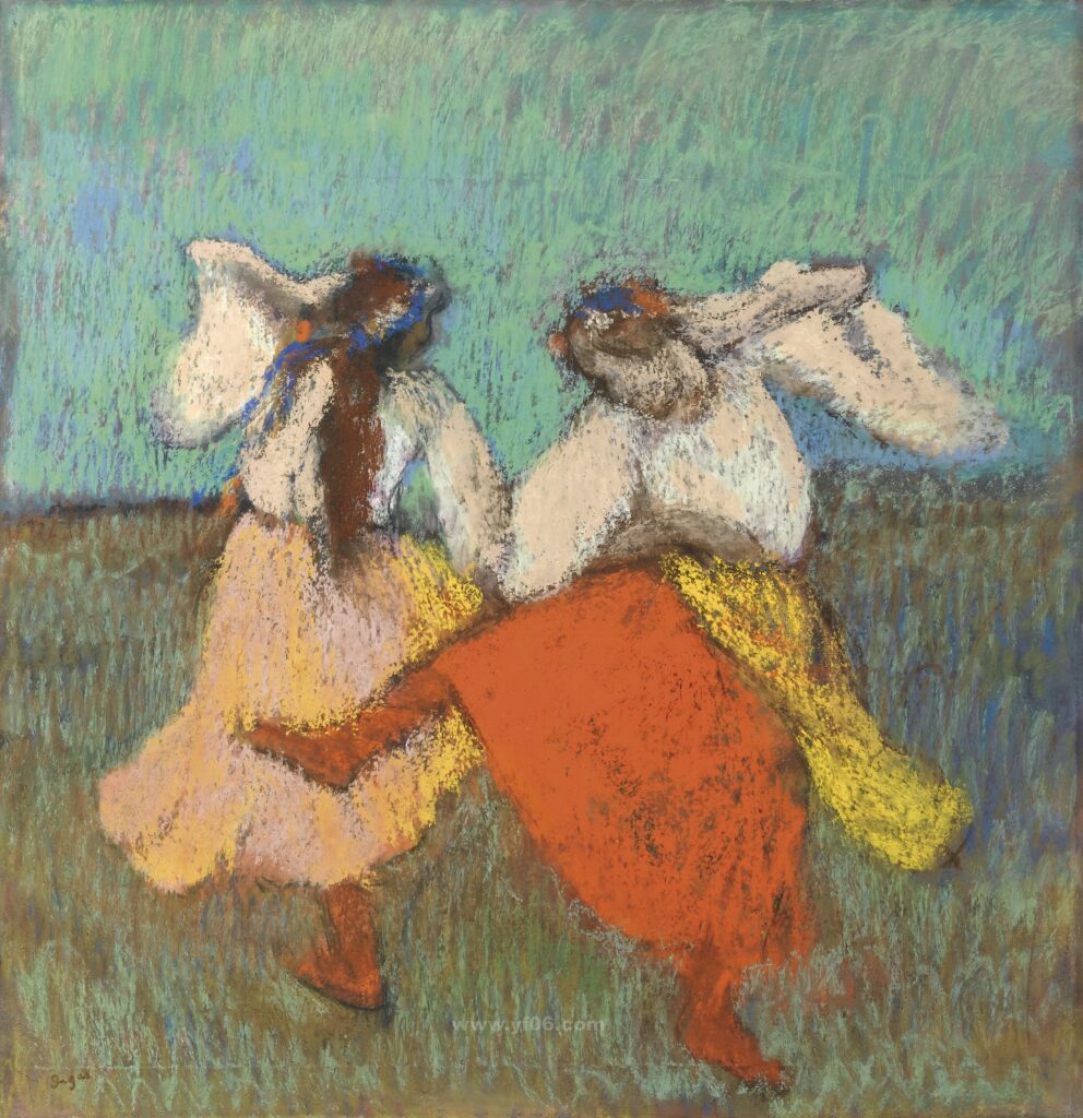 Edgar Degas - Danseuses russes, c1899_033123