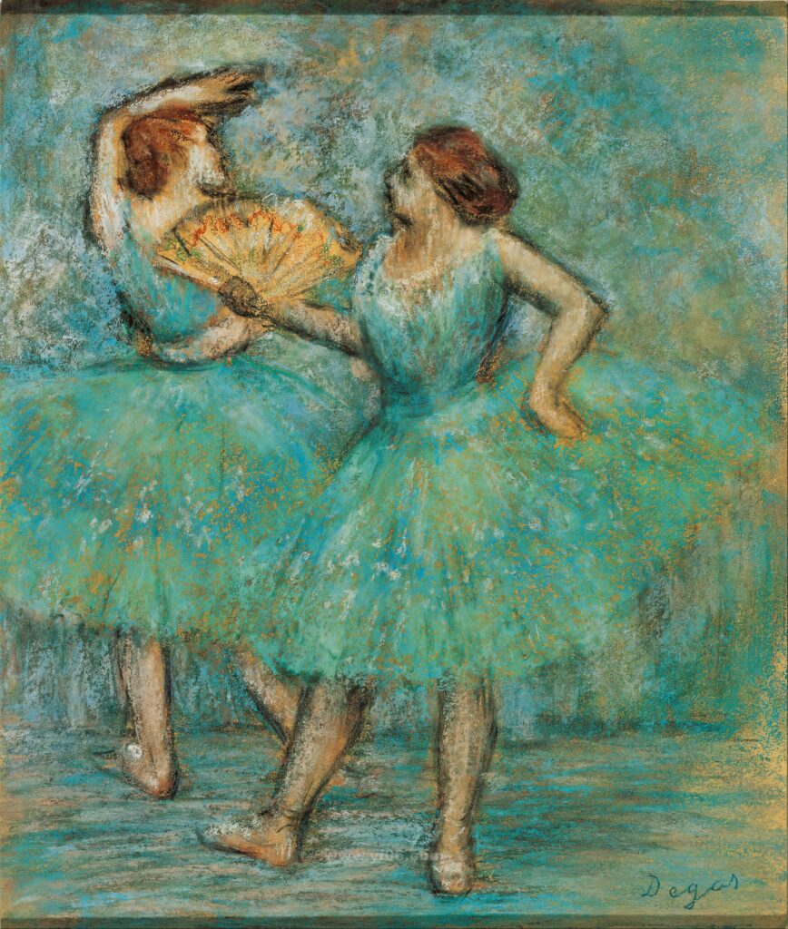 Edgar Degas - Du Dancistoj, 1905_032633