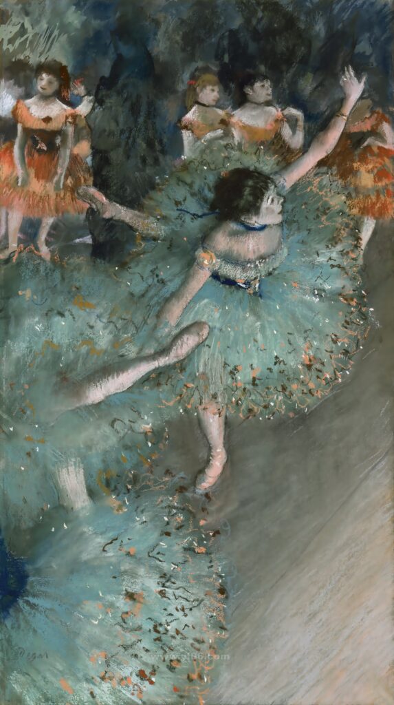 Edgar Degas - Swaying Dancer (Dancer in Green), 1877-79_031528