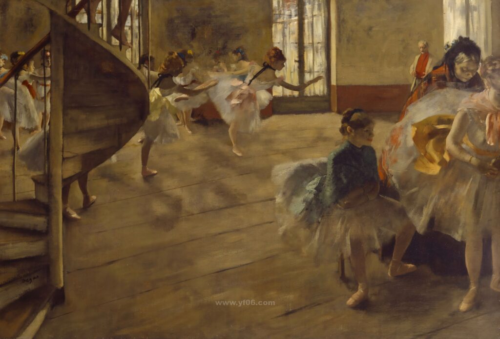 Edgar Degas - The Rehearsal, c1874_031126