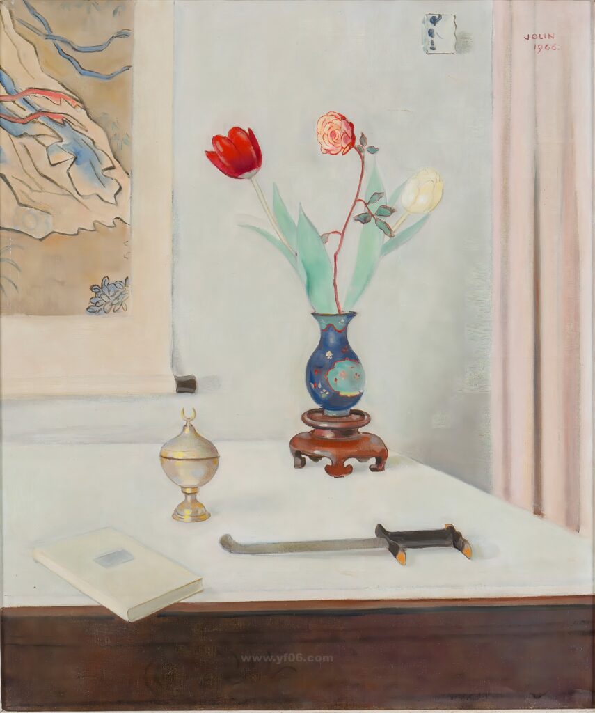 12p纳尔乔林高清油画打印素材下载鲜花静物二-乙霏美术素材网