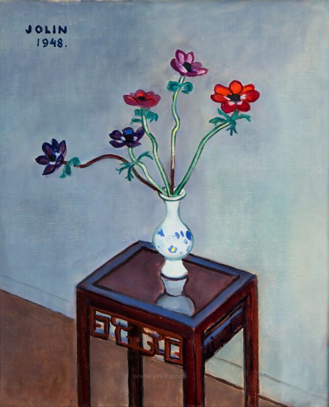 11p纳尔乔林高清油画打印素材下载鲜花静物三-乙霏美术素材网