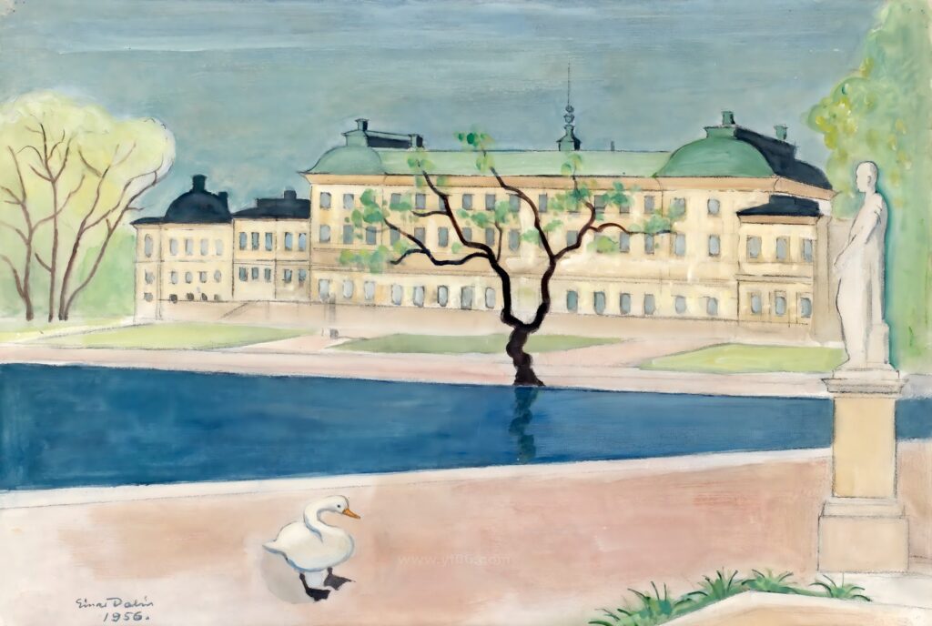 14p纳尔乔林高清油画打印素材下载风景和动物-乙霏美术素材网