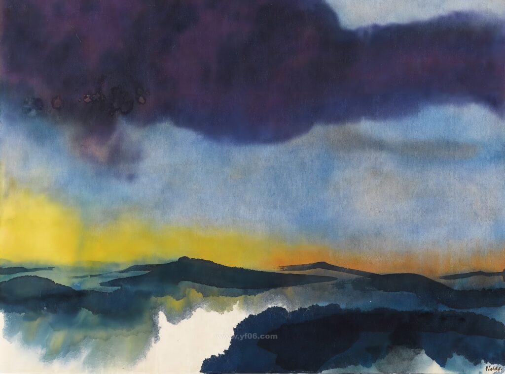Emil Nolde 1867-1956 Seelandschaft_030338