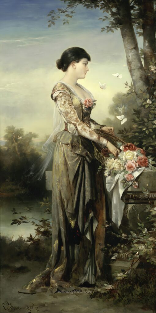 6p卡尔·施维宁格高清油画打印素材下载二-乙霏美术素材网