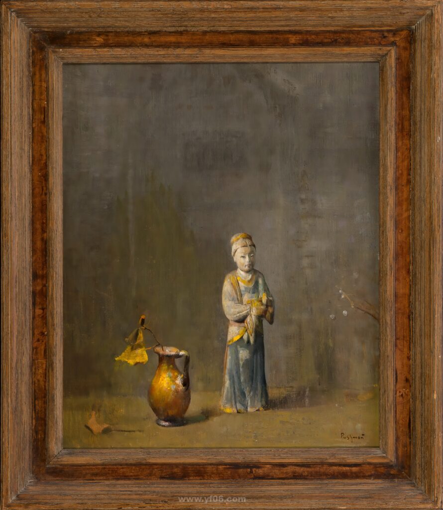 HP00463 Pushman Idyll Fancy 487 Framed_122951