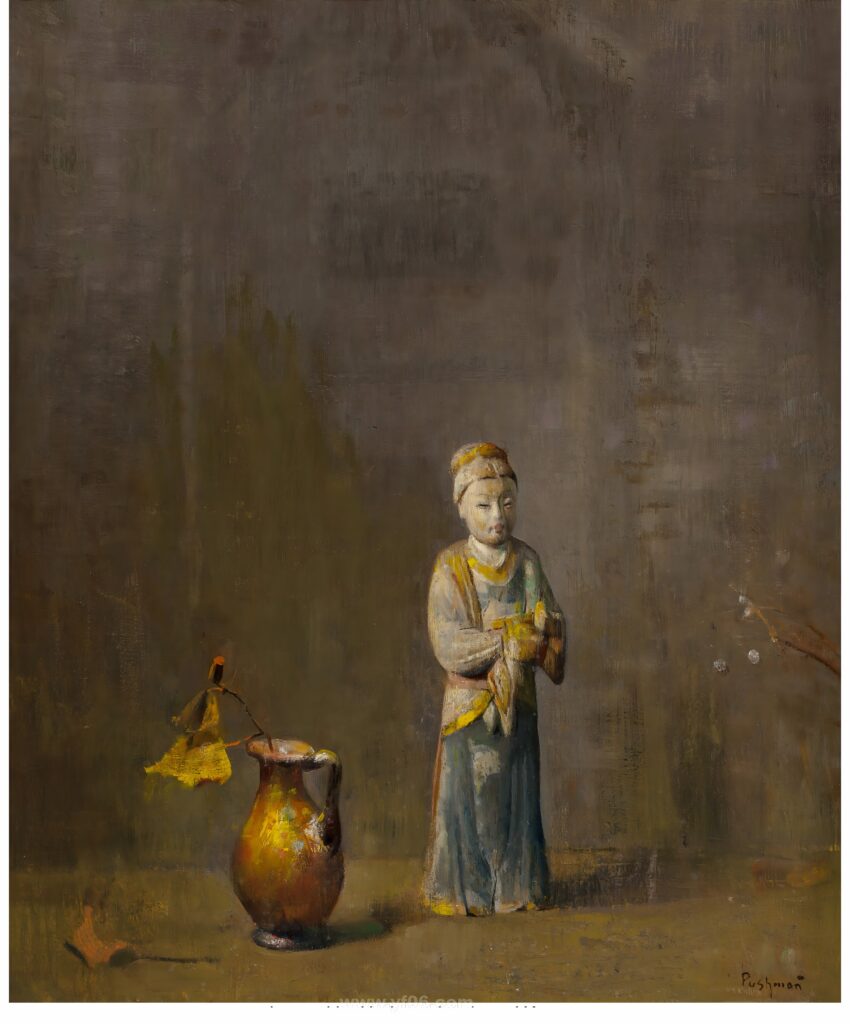 Hovsep Pushman (American, 1877-1966). Idyll Fancy, No. 487. Oil on Lot #68065 . _123908