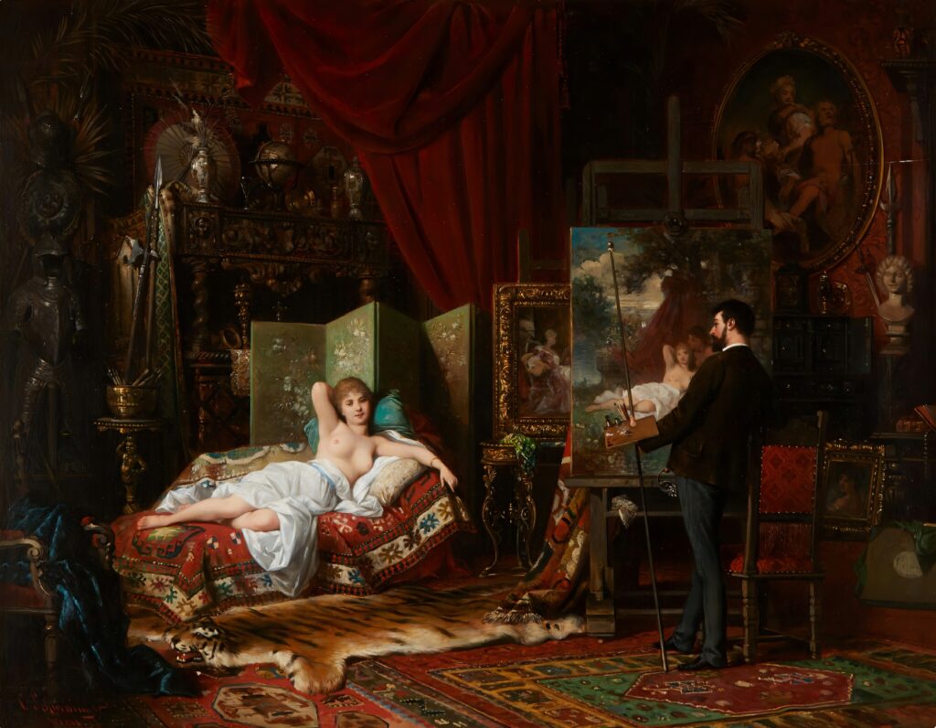 6p卡尔·施维宁格高清油画打印素材下载三-乙霏美术素材网