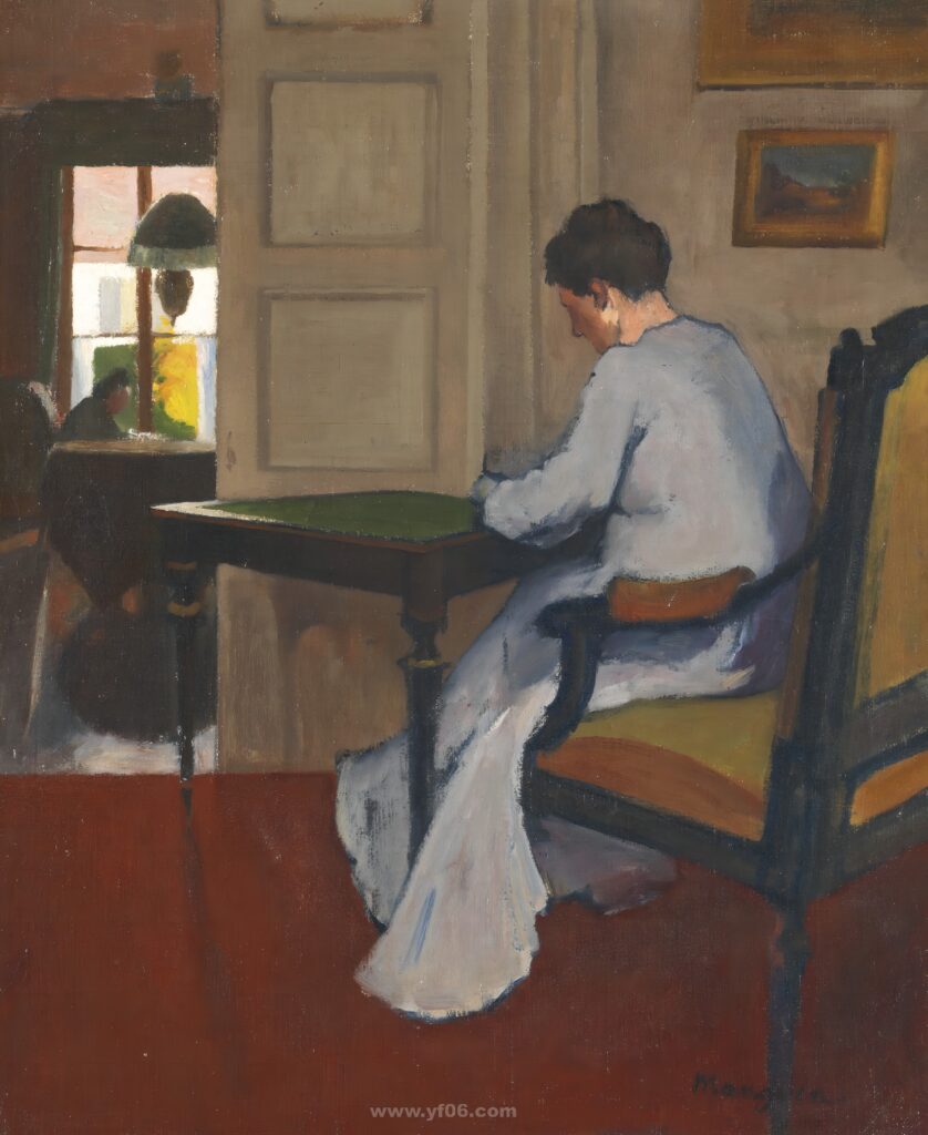 13p亨利·夏尔·芒更野兽派油画高清打印素材静物风景二-乙霏美术素材网