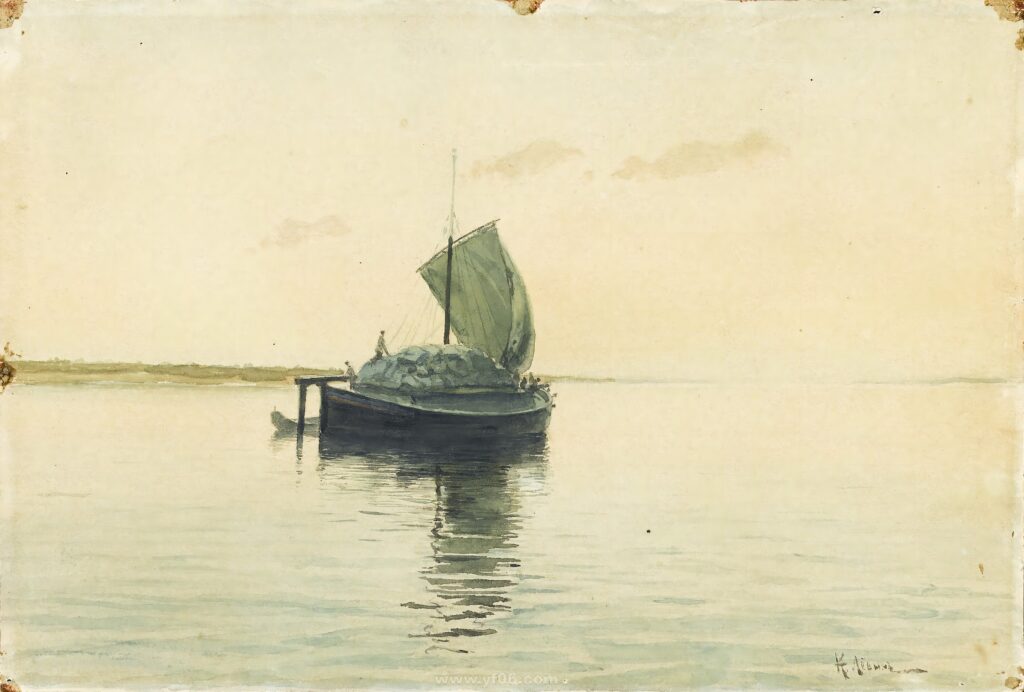 12p列维坦风景油画作品高清打印素材下-乙霏美术素材网