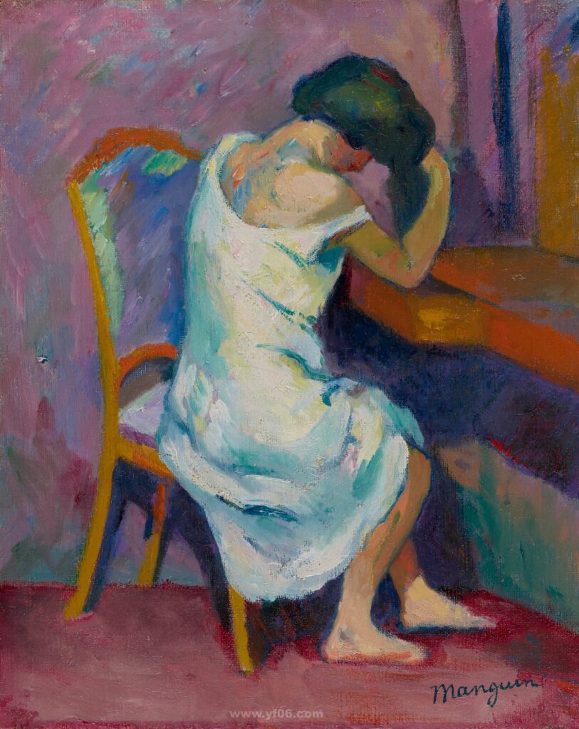 13p亨利·夏尔·芒更野兽派油画高清打印素材静物风景二-乙霏美术素材网