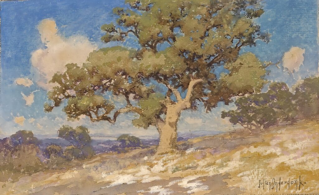 Julian_Onderdonk_-_High_Desert_Oaks_114220