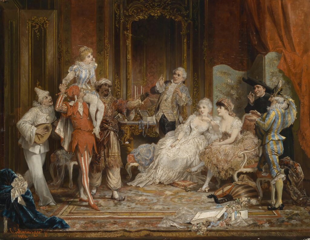 6p卡尔·施维宁格高清油画打印素材下载三-乙霏美术素材网