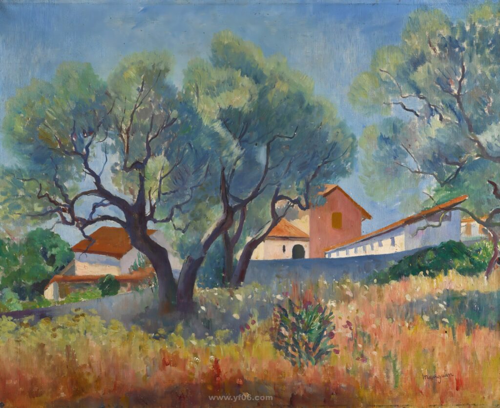 Olive Trees in Sanary, 1911_083105