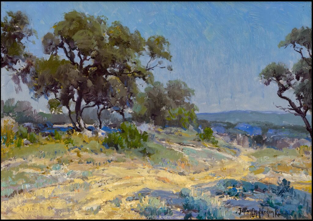 Robert Julian Onderdonk, Noontime on a Clear Day, southwest Texas, 1916._114110